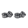 Harley Sportster 883 XL (1986-2017) & Twin Cam 4 x Black Head Bolt Covers (1999-2017)