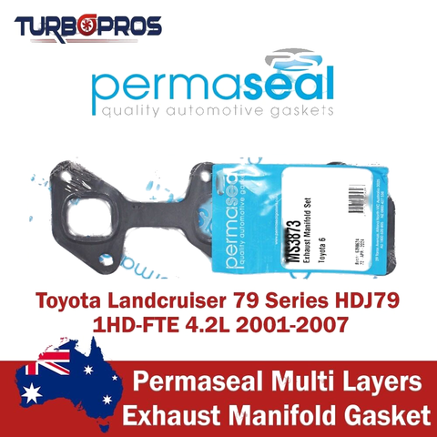 Toyota Landcruiser 79 Series 1HD-FTE 4.2L Permaseal Exhaust Manifold Gasket