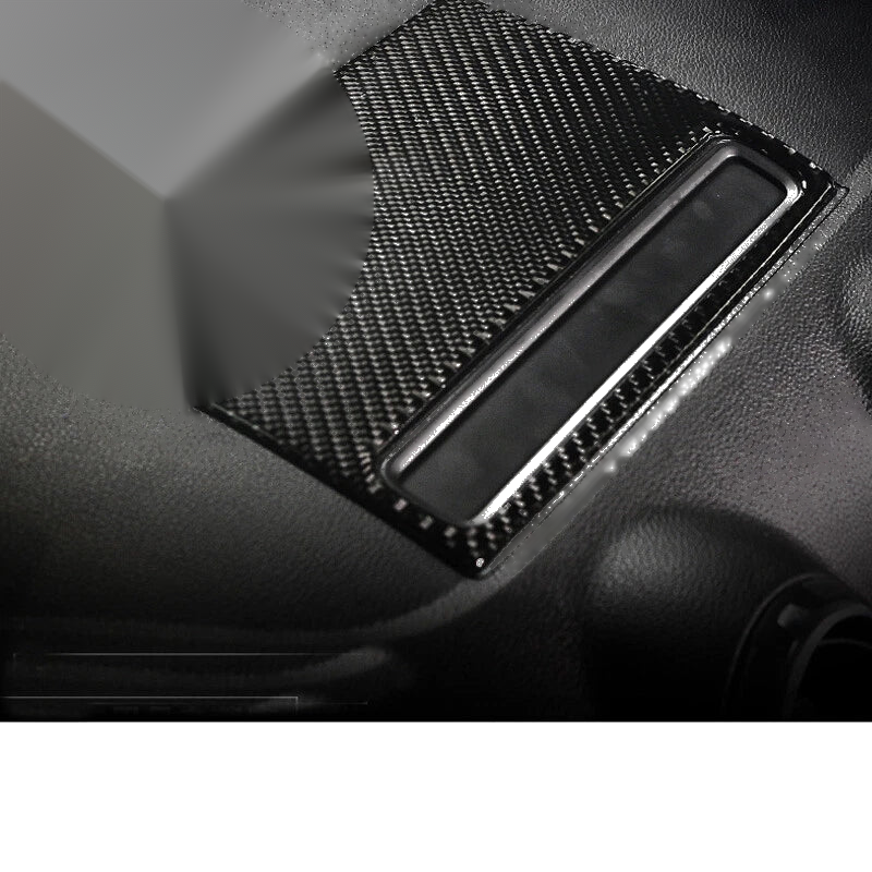 Audi A3 S3 RS3 Carbon Fiber Center Dashboard LCD Display Cover Trim fit