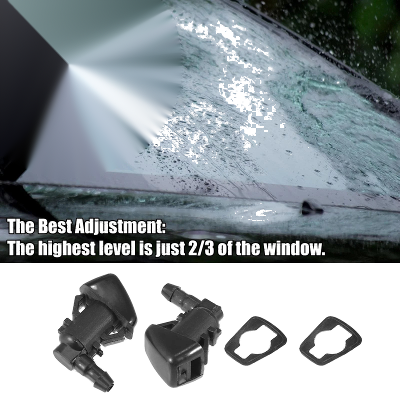 Jeep Liberty 5 x Front Windshield Washer Nozzles (2008-2012)