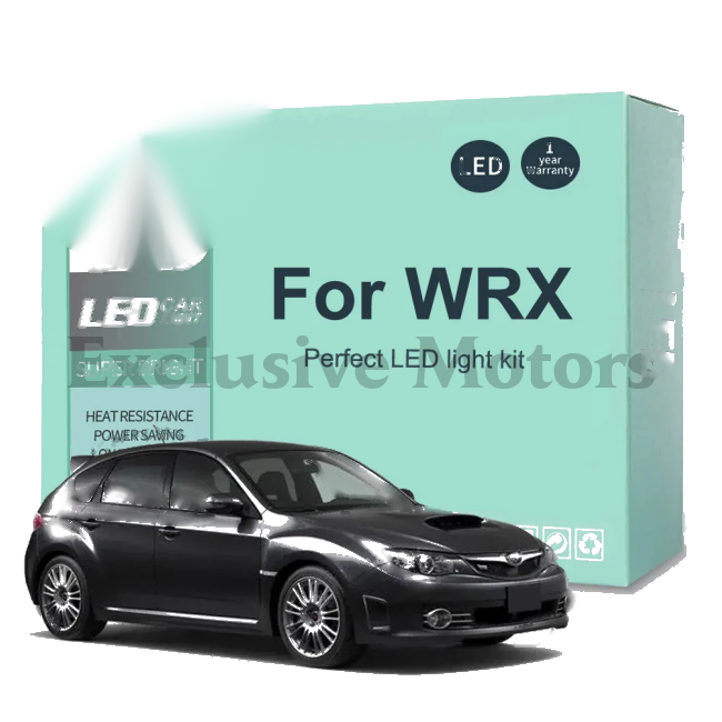Subaru WRX 8Pcs LED Interior Light Bulb Kit (2000-2014)