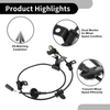 Ford Escape 2009-2012 Rear Right 2 x Sensors ABS Wheel Speed Sensor