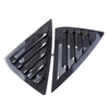 Nissan Sentra Sedan Carbon Fiber Black Window Flap Cover (2013-2019)