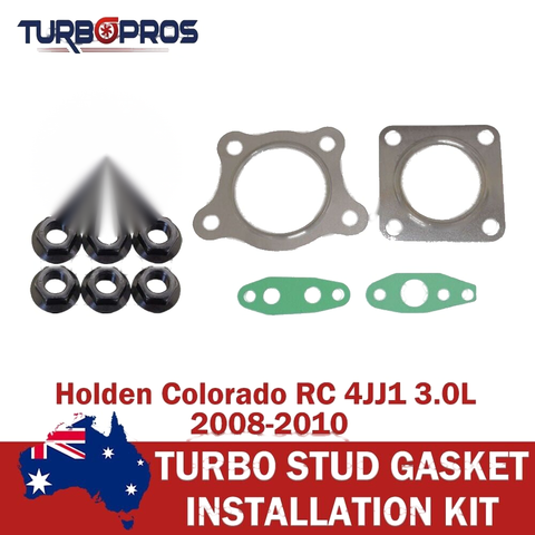 Holden Colorado RC 4JJ1 3.0L Turbo Charger Installation Stud & Gasket Kit
