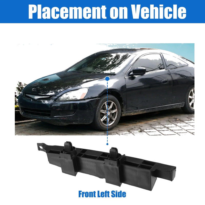 Honda Accord Left Side Front Bumper Mounting Bracket (2003-2005)