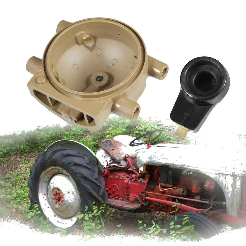 Ford 4 Cylinder Tractors Ignition Distributor Cap with Rotor