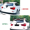 BMW X3 F25 Carbon Look Rear Spoiler Lip (2011-2017)