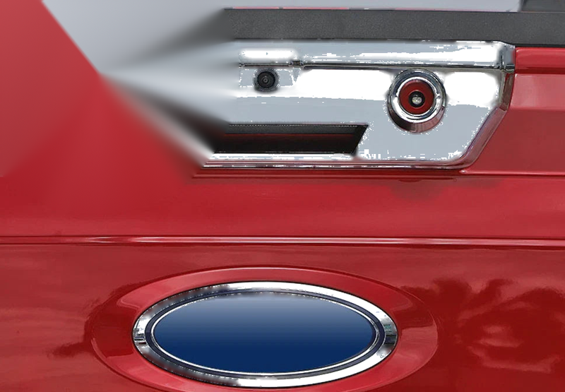 Ford F150 Chrome Tailgate Handle Bowl Cover Trim (2021-2023)