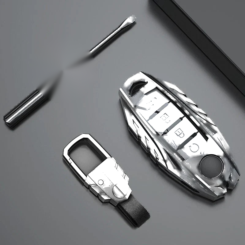 Nissan 370Z Sentra Rogue X-Trail INFINITI Q30 Key Case Cover (2010-2023)