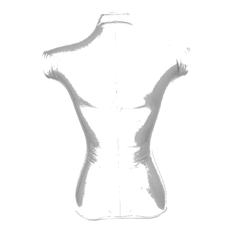 Display Fashion - Upper Body Model 1X Inflatable Mannequin Torso