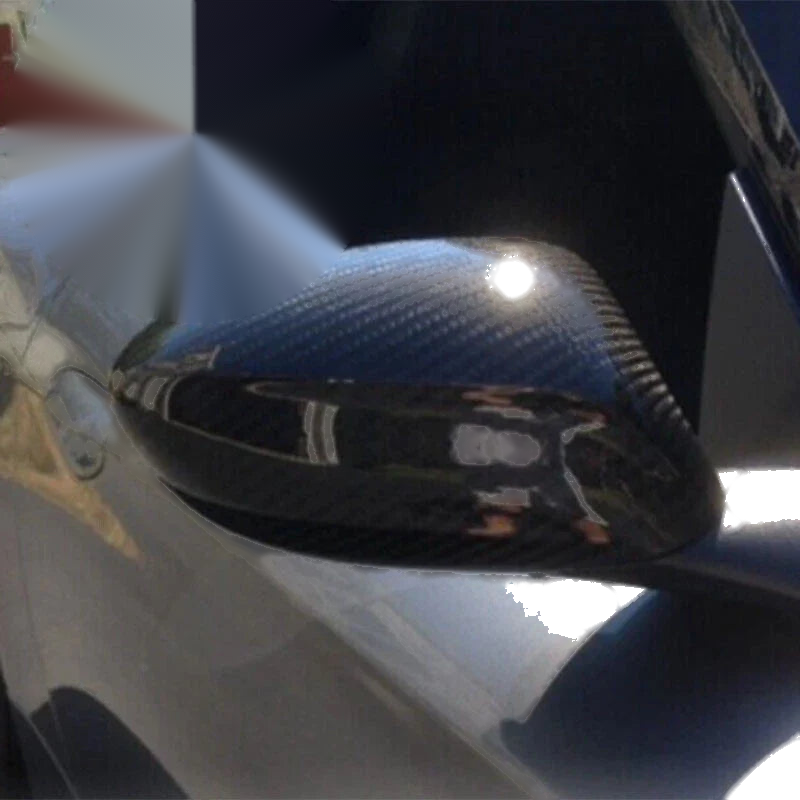 BMW Z4 E85 2002-2008 Real Carbon Fiber Stick-on Side Mirror Shell Cover Caps