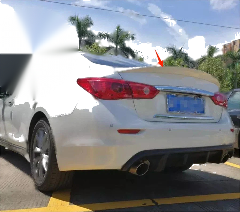 Infiniti Q50 Sedan 4DR Rear Spoiler ER Eau Style Wing (2014-2024)
