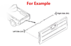 Mitsubishi L200 Animal Tailgate Lock Latch (1995-2005)