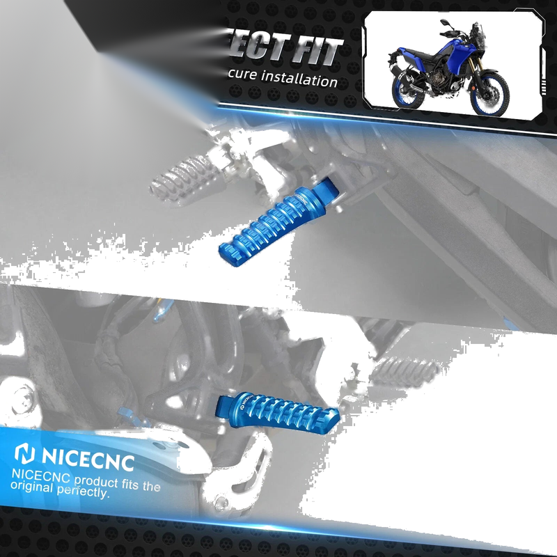 Yamaha Tenere 700 Rear Footrests Footpegs (2020-2022)