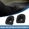 Ford (2007-2014) - 1 Pair, Black Plastic Door Panel Trim Lock Knob Grommet