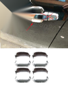 Subaru Forester (2019-2023) 8 x PCS Chrome Door Handle Bowl Cover Trim