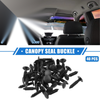 Ford Mustang (2005-2012) Black 40 Pcs Canopy Seal Buckle Clips
