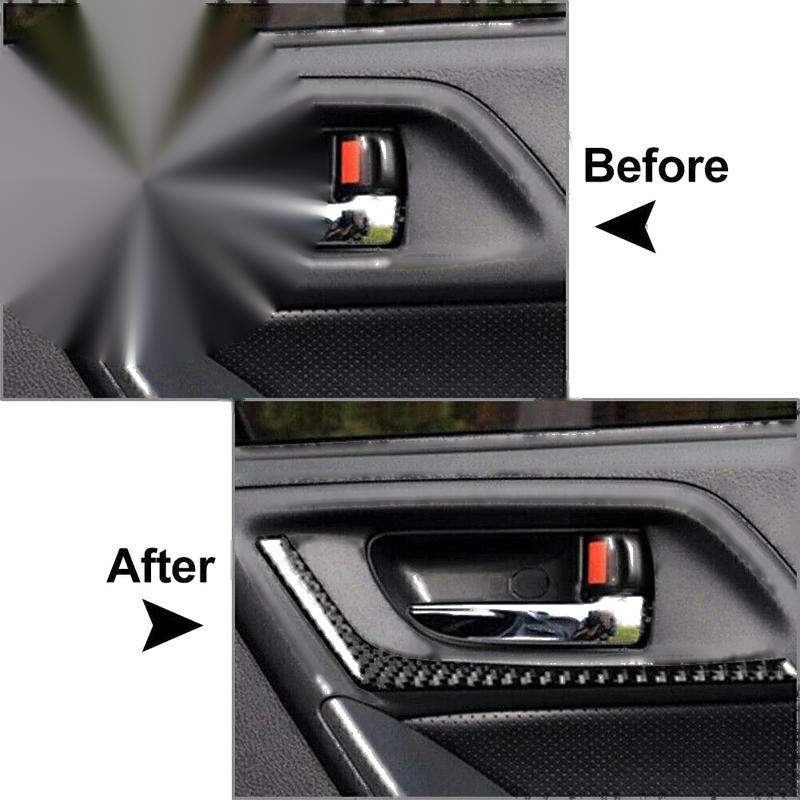 Subaru Forester 2 x Inner Rear Door Handle Cover Trim (2013-2018)