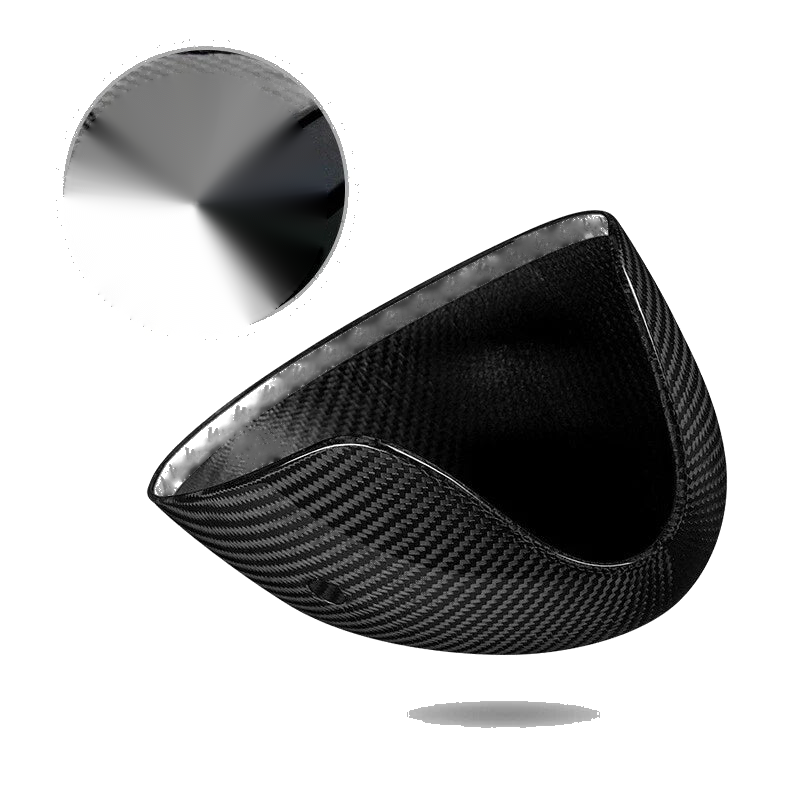 For 2002-2006 Mini Cooper R53 Carbon Fiber Rear View Wing Mirror Cover Shell