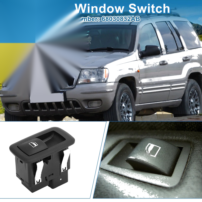 Jeep Grand Cherokee Rear Power Window Switch (2002-2016)