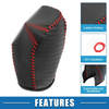 Honda Civic 10th Gen 2016-2021 Black Red Gear Shifting Knob Cover