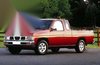 Nissan D21 Rubber Door Bumpers (1987-1995)