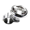 Car - Silver Steering Aid for Enhanced Control Steering Wheel Knob