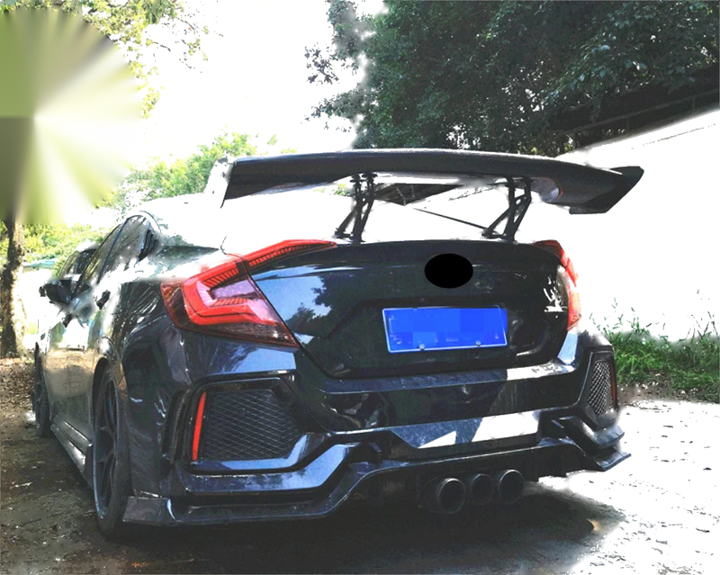 BMW 3 Series Sedan Unpainted Rear GT Trunk Wing Spoiler (2006-2013)