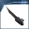 Honda Accord (2003-2007) - Black Rear Left Exterior Door Handle