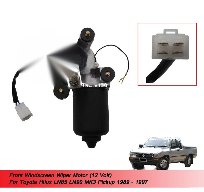 Toyota Hilux LN85 LN90 MK3 Windscreen Wiper Motor (1989-1997)