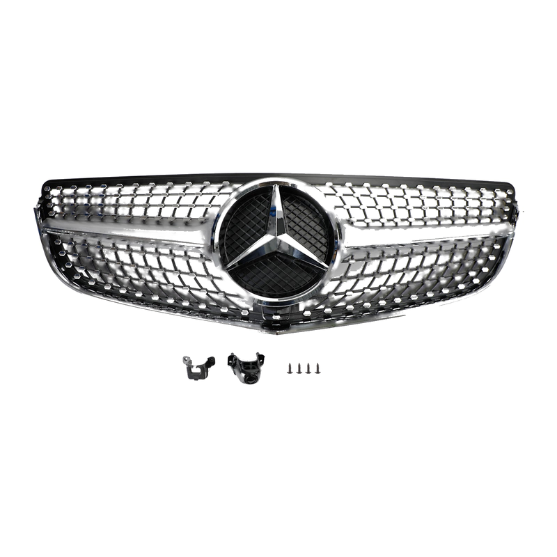 Mercedes E-Class W207 Coupe 14-17 Front Bumper Grille Diamond