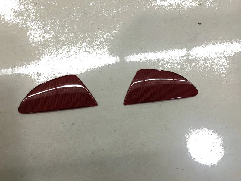 Mazda 2 DEMIO 2015-2017 Red Rear Fog Light Reflection Board