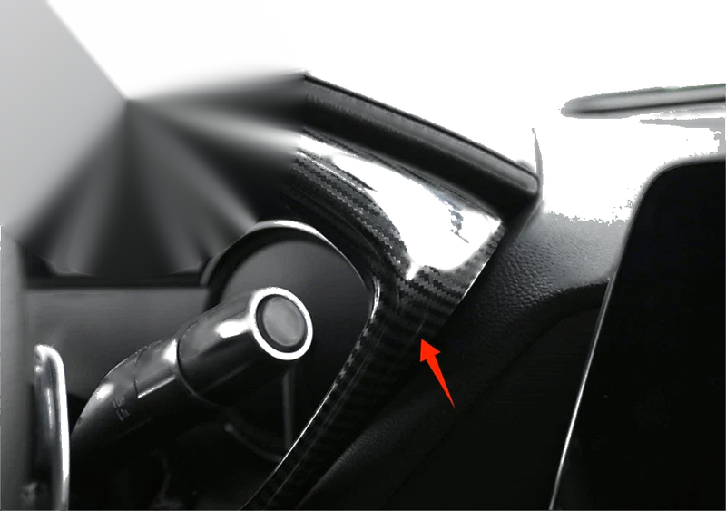 Cadillac CT4 ATS 2020-2023 Carbon Fiber Dashboard Panel Lid Cover Trim