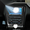 Ford Mustang 2009-2013 Carbon Fiber Car Stereo Touch Screen Cover Trim Fit