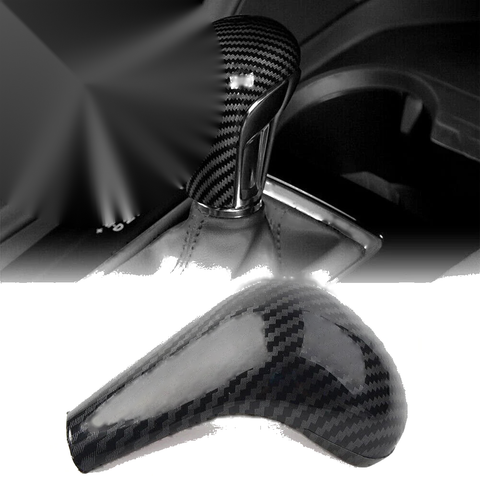 Mazda 3 Axela Carbon Fiber Console Gear Shift Knob Cover (2020-2021)