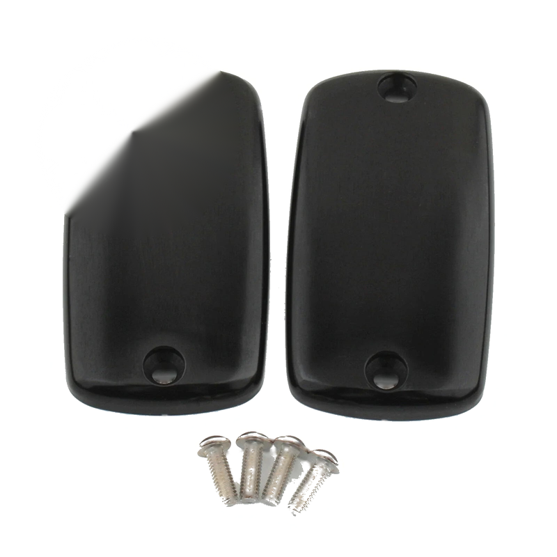 Honda VTX1800 Brake Fluid Reservoir Cap 2 x Black (2002-2012)