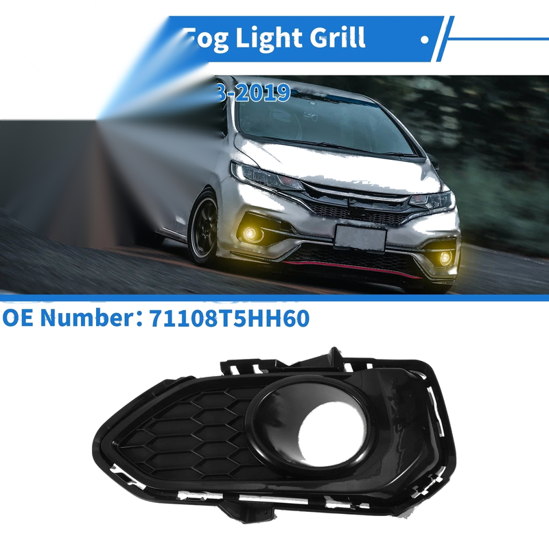 Honda Fit Front Left Fog Light Grill (2018-2019)