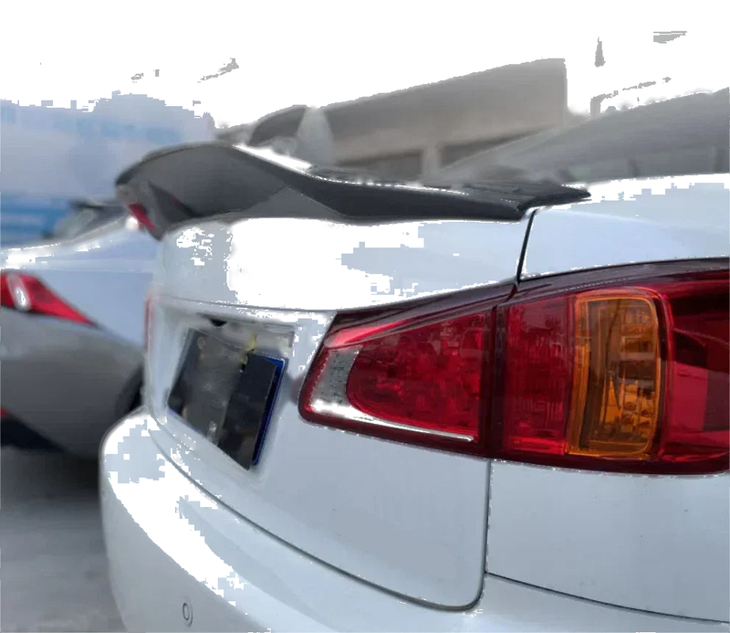 Lexus IS 250 / 350 / F Sedan Rear R Style Spoiler Wing Gloss Black (2006-2013)