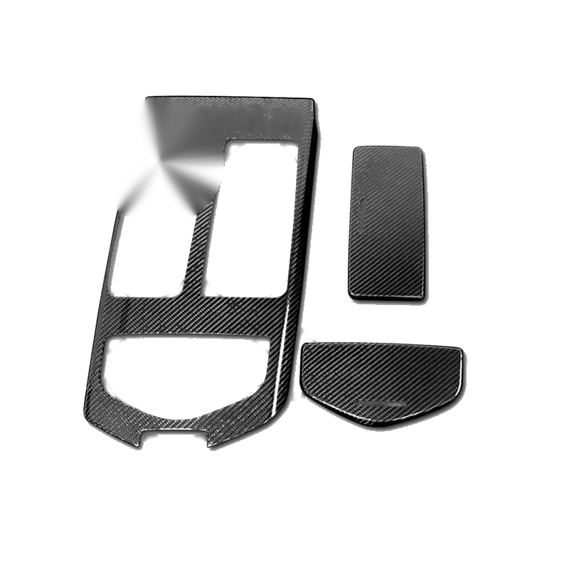 Quattroporte 2016-2021 Carbon Fiber Center Console Gear Shift Panel Trim