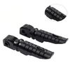 BMW G310GS G310R Black Rear Passenger Footrest Pegs (2017-2024)