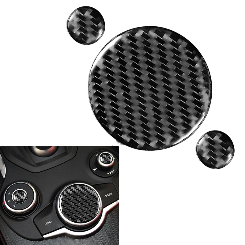 Alfa Romeo Giulia Center Console Switch Button Cover Trim (2017-2019)