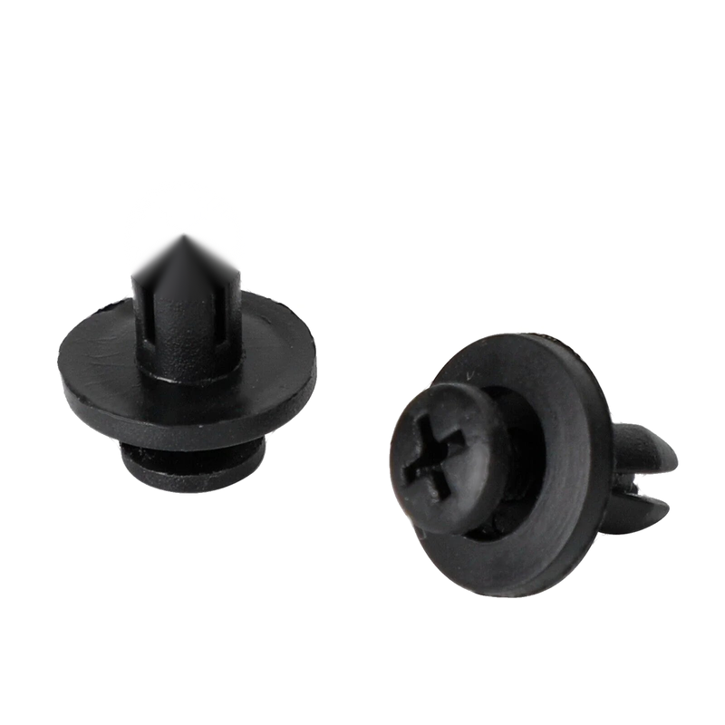 Motorcycle, Car, Scooter, Moped, Quad, ATV 6mm Mounting Fairing Clips