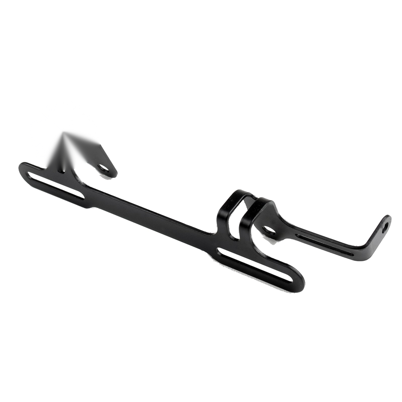 Honda CBR600RR 1000RR Black Generic Universal License Plate Bracket Mount Frame