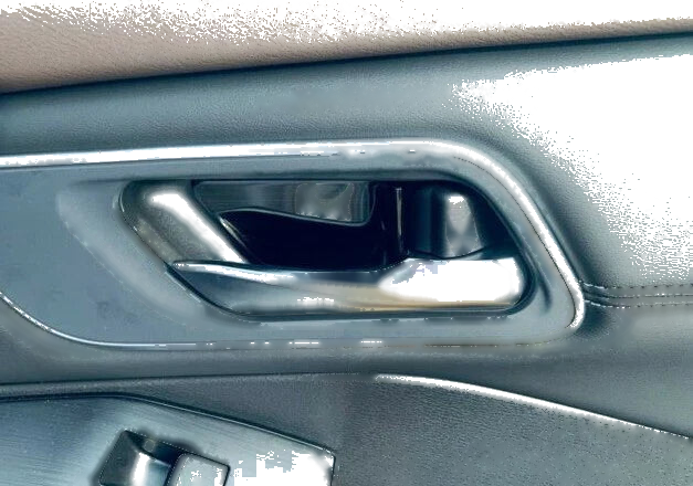 Nissan Rogue Steel Black Interior Door Handle Bowl Cover Trim (2021-2023)