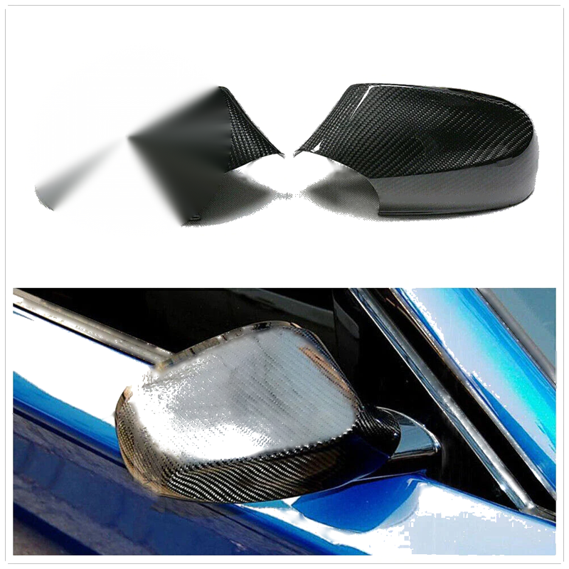 BMW 1 Series E87 E82 Dry Carbon Fiber Mirror Covers (2010-2011)