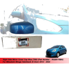 Mitsubishi Mirage Hatchback Blue RH Side Mirror Cover (2012-2022)