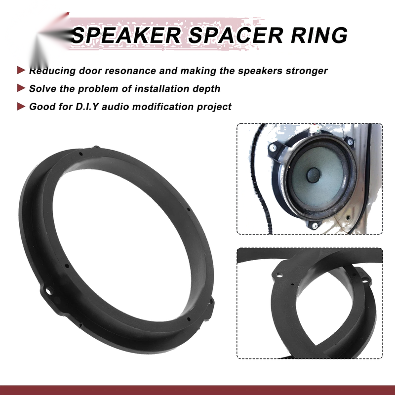 Ford Bronco Sport (2021) - 2 x Set 6.5" Speaker Spacer Ring Adaptor