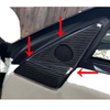 RHD / LHD Maserati GT 2008-2016 Real Carbon Fiber A Pillar Speaker Panel Cover