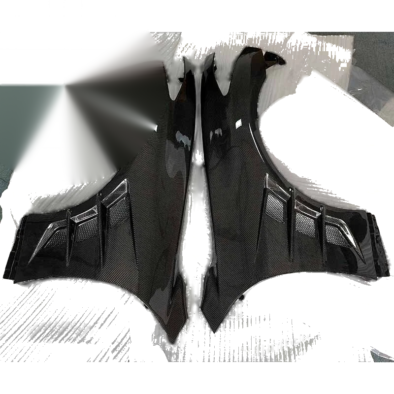 Infiniti G37 2-Door 2008-2013 Real Carbon Fiber Front Side Air Vent Fenders