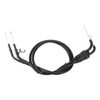 KAWASAKI Ninja ZX10R 2 x Black Throttle Cable Accelerator Wire (2016-2017)